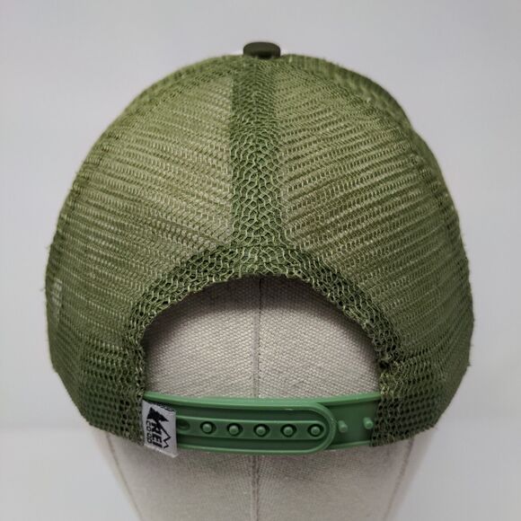 REI Coop Snapback Trucker Hat Multi OSFA Mesh Back Outdoor Colorblock - Picture 6 of 9
